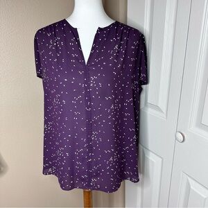 Women's Purple Printed Top ❄️